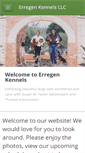 Mobile Screenshot of erregenkennels.com
